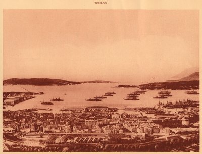 The Roadstead, Toulon, 1930 by Unbekannt