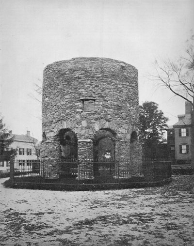 The Round Tower at Newport by Unbekannt