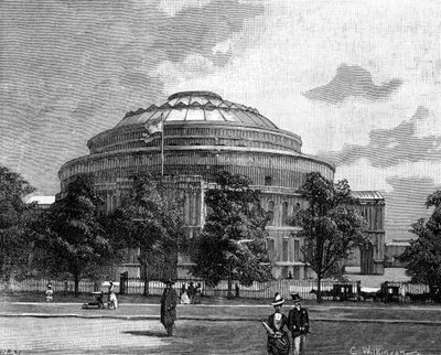 The Royal Albert Hall, Kensington, London, 1900 by Unbekannt