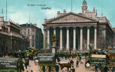 The Royal Exchange, London by Unbekannt