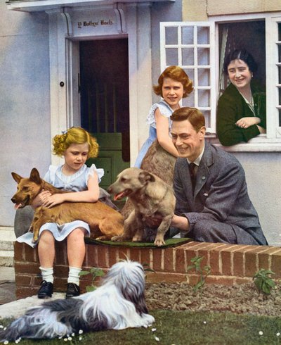 The Royal Family at Windsor by Unbekannt