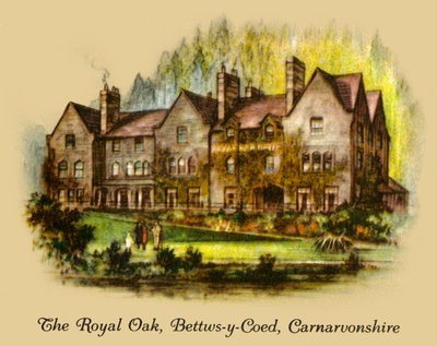 The Royal Oak, Bettws-y-Coed, Carnavonshire, 1936 by Unbekannt