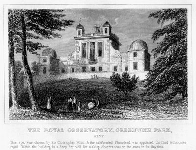 The Royal Observatory, Greenwich, London by Unbekannt