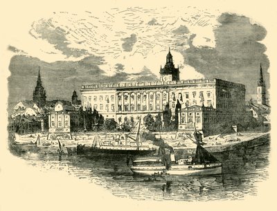 The Royal Palace, Stockholm, 1890 by Unbekannt