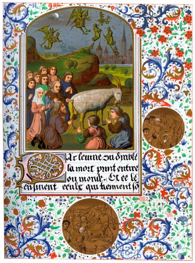 The Sabbath in Vaudois, France, 13th century by Unbekannt