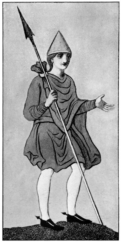 The Saxon Mantle, Showing Method of Fastening by Unbekannt
