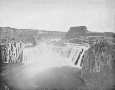 The Shoshone Falls by Unbekannt