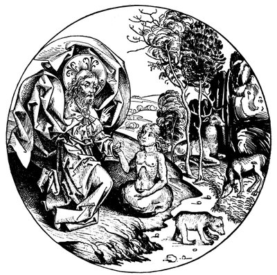 The Sixth Day of Creation, 1493 by Unbekannt