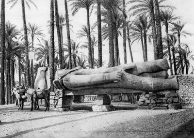 The Statue of Rameses II, Cairo, Egypt, c1920s by Unbekannt