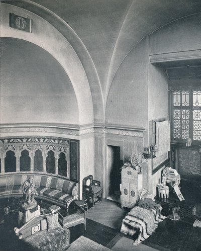 The Studio from the Balcony, late 19th century by Unbekannt