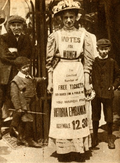 The Suffragette Housemaid by Unbekannt