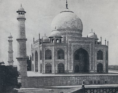 The Taj Mahal by Unbekannt