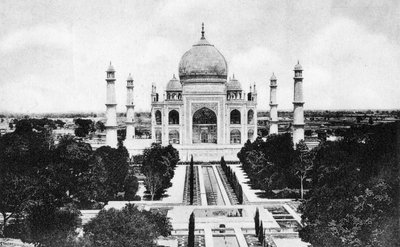 The Taj Mahal, Agra, 20th century by Unbekannt