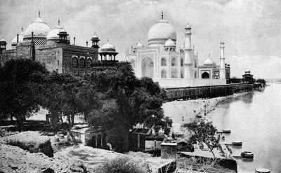 The Taj Mahal, Agra, 20th century by Unbekannt