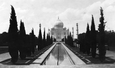 The Taj Mahal, Agra, India, 1916-1917 by Unbekannt