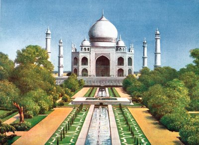 The Taj Mahal, Agra, India, early 20th century by Unbekannt