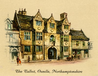 The Talbot, Oundle, Northamptonshire, 1936 by Unbekannt