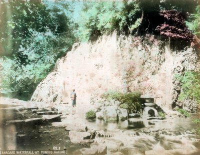 The Tamadare Falls, Yumoto, Hakone, Japan by Unbekannt