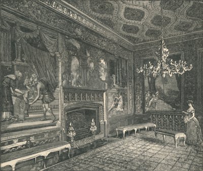 The Tapestry Room by Unbekannt