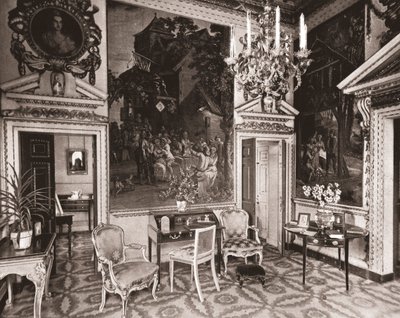 The Tapestry Room, Chiswick House, London, 1894 by Unbekannt