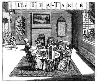 The Tea-Table by Unbekannt