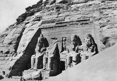 The Temple of Abu Simbel, Egypt, 1936 by Unbekannt