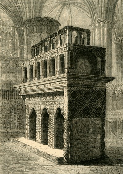 The Tomb of Edward the Confessor by Unbekannt