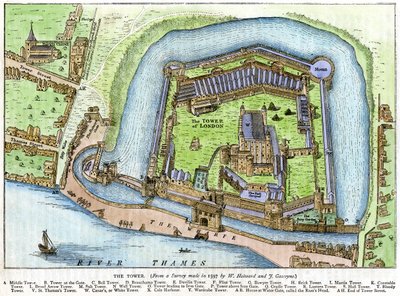 The Tower, London, 19th century by Unbekannt