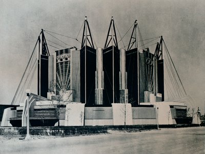The Travel and Transport Building, 1932-1933 by Unbekannt