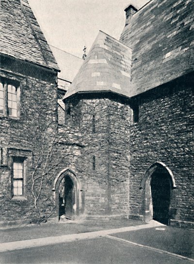 The Treasury, Merton College, Oxford, 1903 by Unbekannt