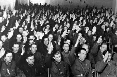 The Trial of the Twenty-One, Moscow, USSR, 1938 by Unbekannt