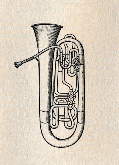 The Tuba - Contra Bass Tuba by Unbekannt