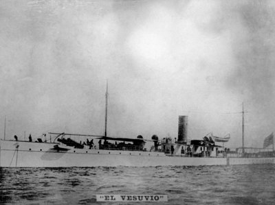 The Vesubio battleship, 1898, 1920s by Unbekannt