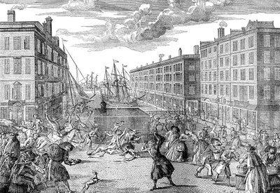 The View and Humours of Billingsgate by Unbekannt