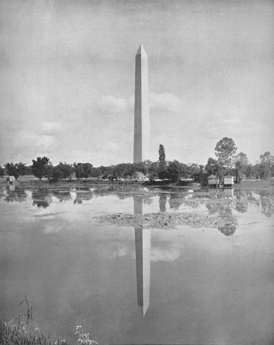 The Washington Monument by Unbekannt