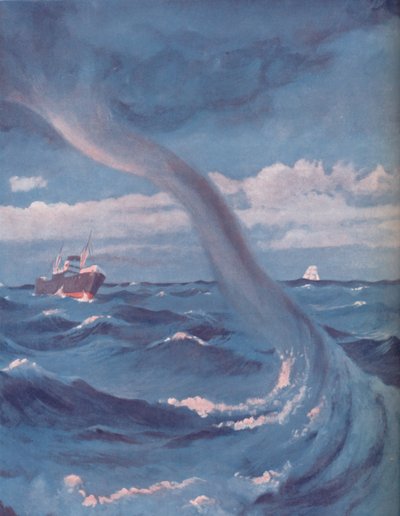 The Waterspout That Joins Cloud and Sea, 1935 by Unbekannt