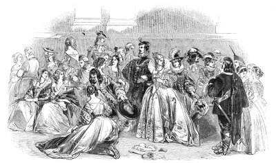 The Waverley Ball, 1844 by Unbekannt