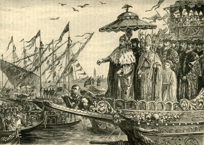 The Wedding of the Adriatic, c991-1009 by Unbekannt