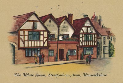 The White Swan, Stratford-on-Avon, Warwickshire, 1939 by Unbekannt