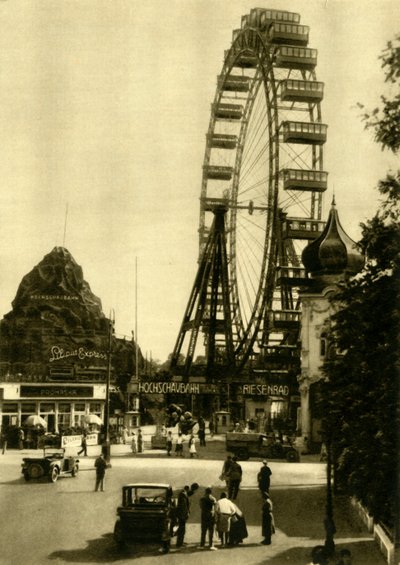 The Wiener Riesenrad, Vienna, Austria, c1935 by Unbekannt