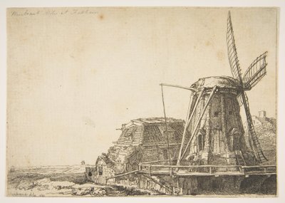 The Windmill by Unbekannt