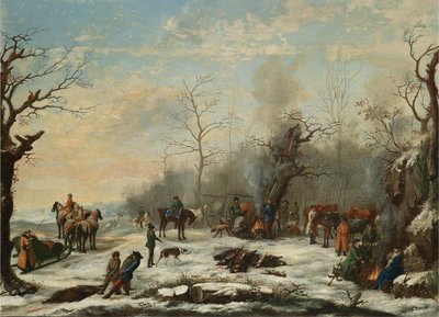 The Winter Hunt by Unbekannt
