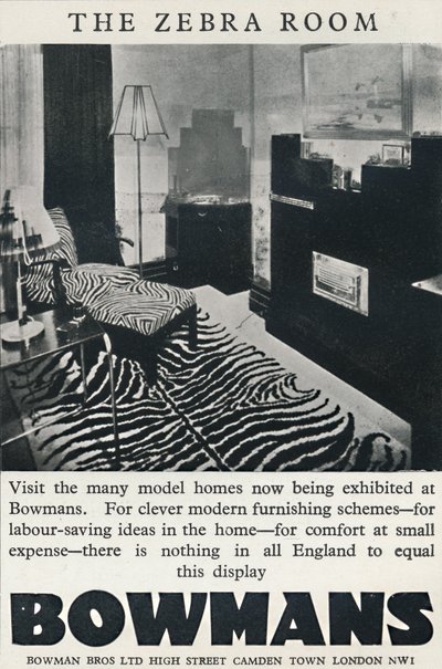 The Zebra Room - Bowmans by Unbekannt