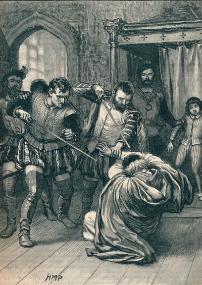 The Assassination of Cardinal Beaton by Unbekannt