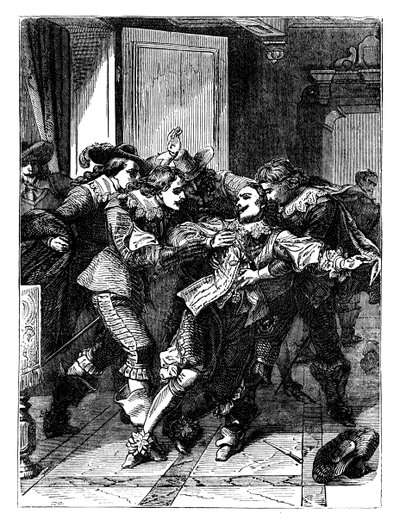 The Assassination of the Duke of Buckingham by Unbekannt