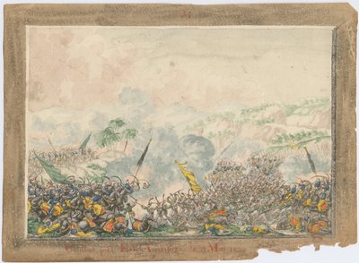 The battle near Provadia on May 1829, 1829 by Unbekannt