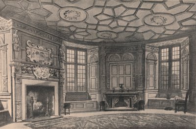 The Circular Dining-Room, Longford Castle, Wiltshire, 1915 by Unbekannt