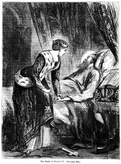 The Death of King Edward III by Unbekannt
