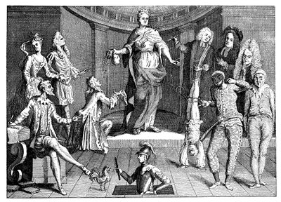 The judgement of the Queens Common Sense by Unbekannt