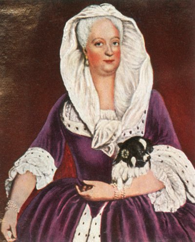 The Mother of Frederick the Great by Unbekannt